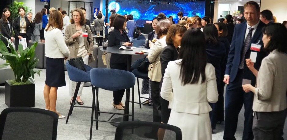 JBDN members at a reception